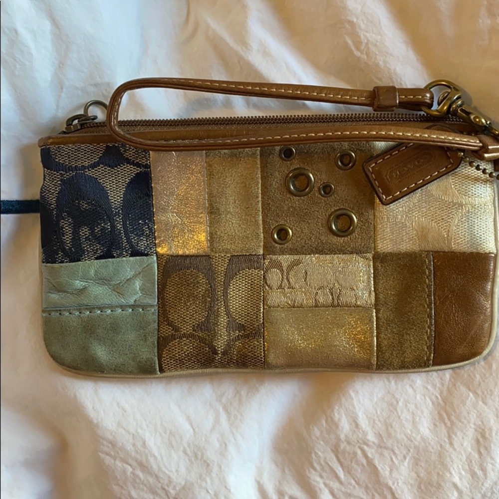 Patchwork Coach Purse - image 2